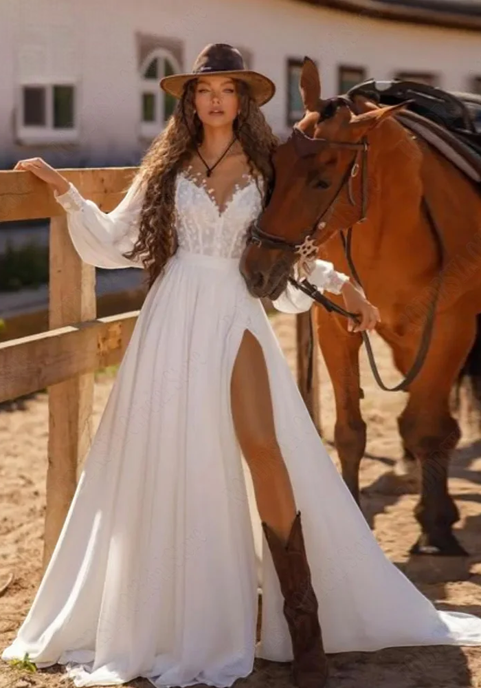 Robe de mariage civil chic 2022 Robe Mariage Civil