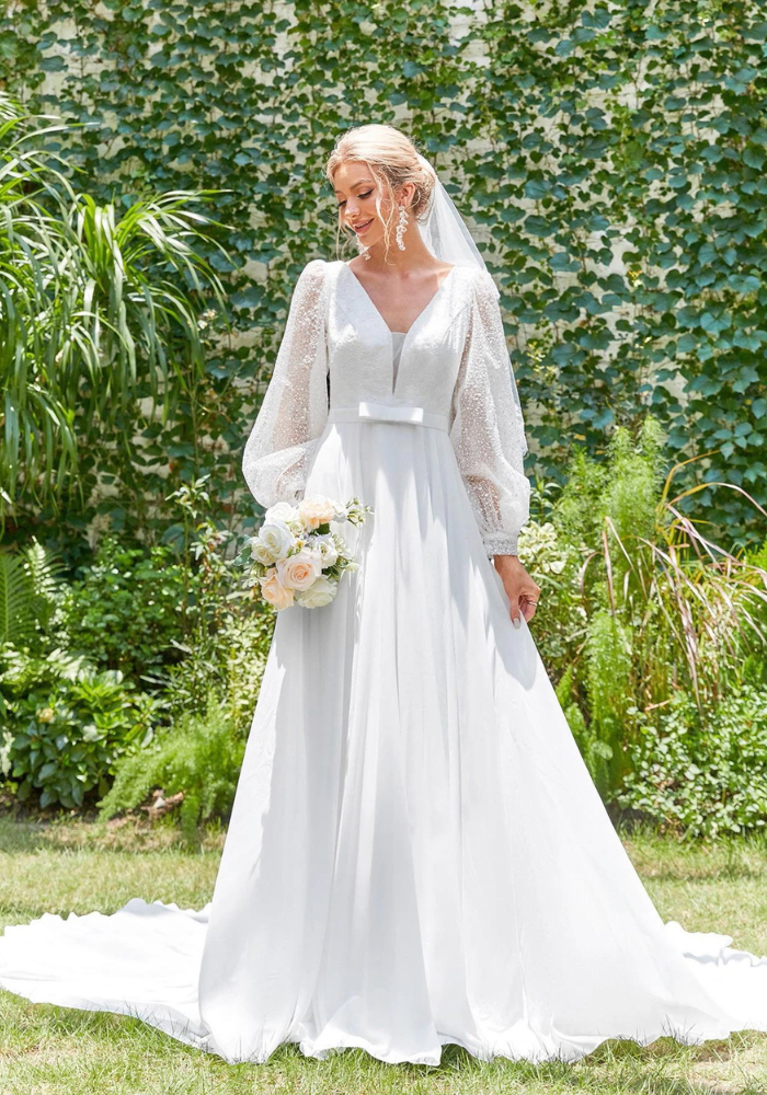 Robe de mariée pas trop cher sale