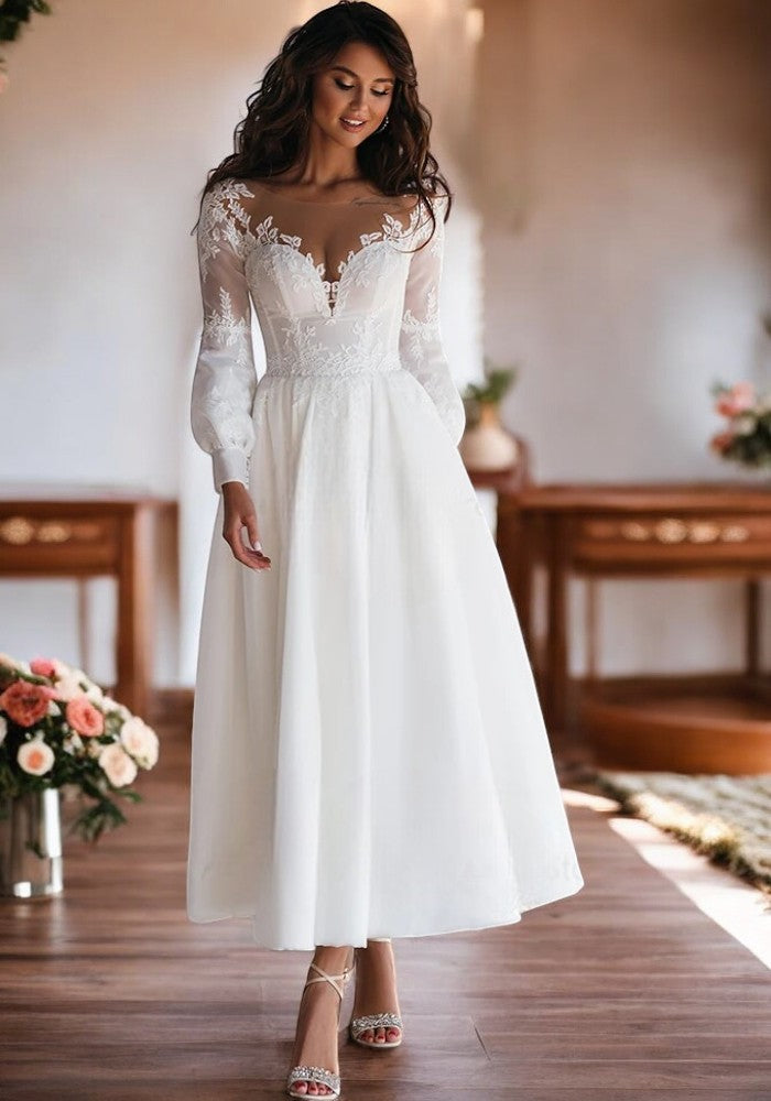 Robe pour mariage simple sale