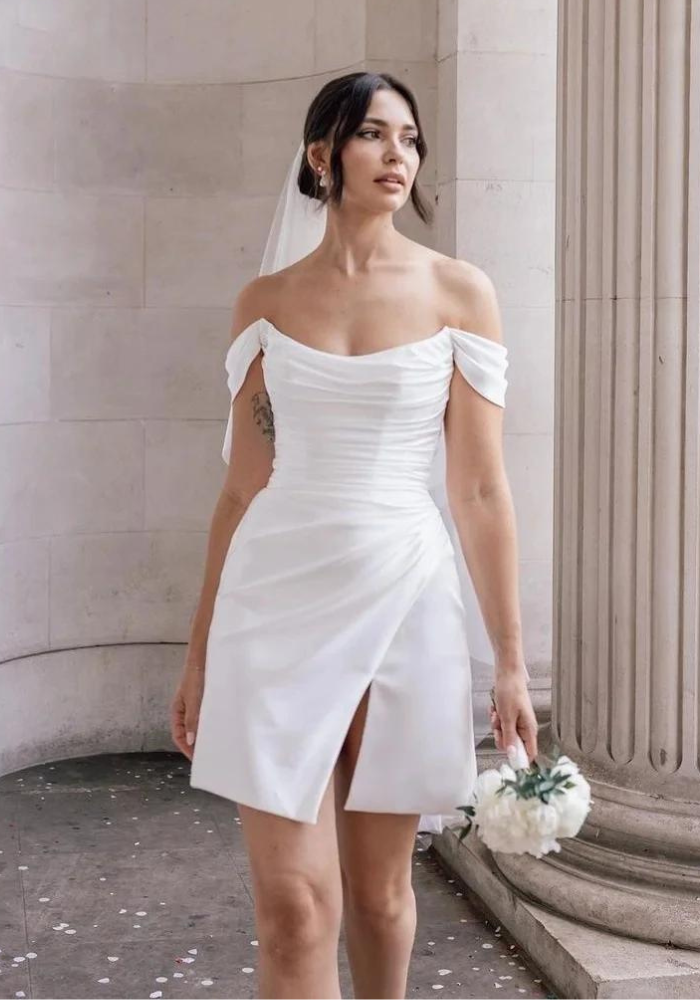 Robe vintage mariage civil invite Robe Mariage Civil