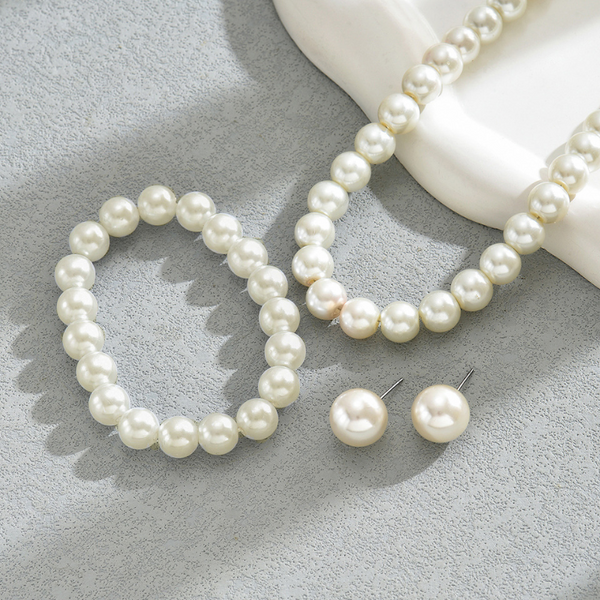 Parure perle chic