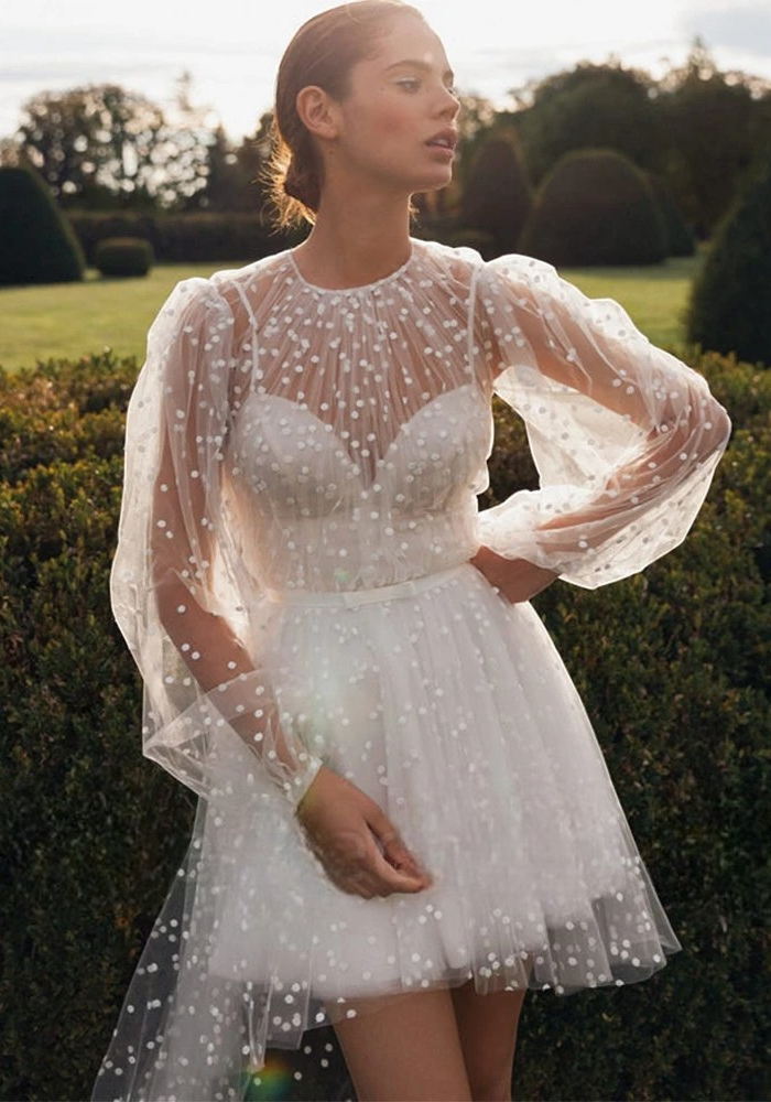 Robe courte mariage civil 2023 Robe Mariage Civil